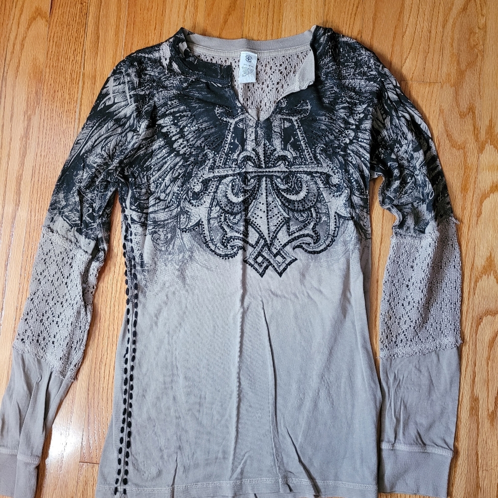 Affliction women's small tee shirt